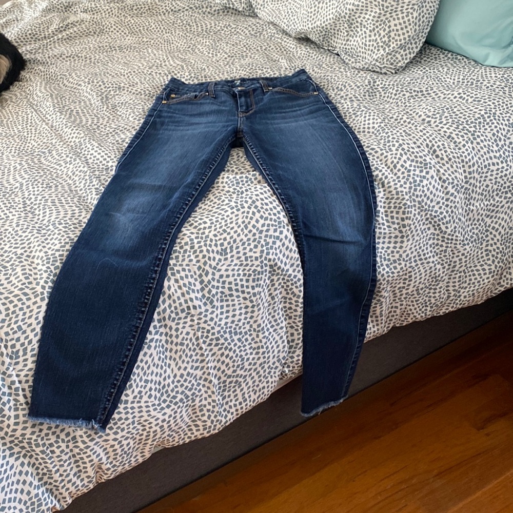 7 for All Mankind size 24 The High Waisted Ankle Skinny